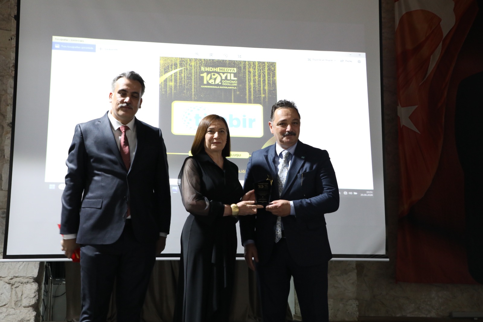 HDH Medya 10. yıl gala gecesinde başarılar ödüllendirildi